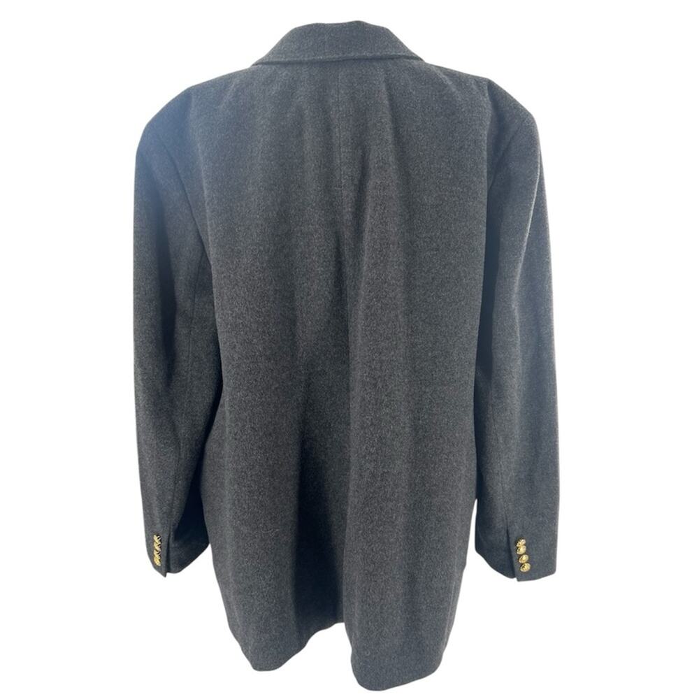 Ralph Lauren Blazer Wool and Cashmere gray sz 18W - Picture 2 of 8